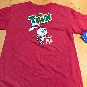 Funko Pop Tees Ad Icon Trix rabbit Boys girls T Shirt Exclusive Youth xl New